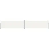 Syfax Auvent latéral rétractable Crème 180x1000 cm