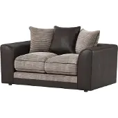 Wintech Sofa convertible Dillon-Jumbo mink/Snake brown-Fibre polyester + fibre polyuéthane