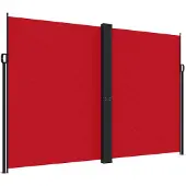 Syfax Auvent latéral rétractable Rouge 220x1200 cm
