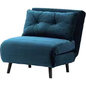Wintech Fauteuil convertible Flic - large de 77 cm-Velluto 11-black
