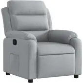 Sonstiges Fauteuil inclinable Gris clair Tissu
