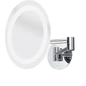 Nimco Miroir cosmétique LED avec éclairage Ø 229 mm