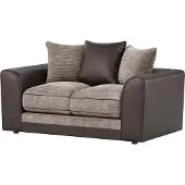 Wintech Sofa convertible Dillon-Jumbo mink/Casco brown-Fibre polyester + fibre polyuéthane