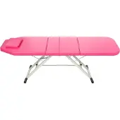 OEM Table de massage, Design portable, Coussin amovible, Rose