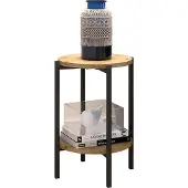Mirjan 24 Table basse PASQUAL 4 – chêne artisan / noir