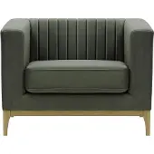 Wintech Fauteuil Slender Wood-Velluto 19-wax black