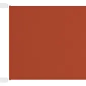 Syfax Auvent vertical Terre cuite 140x800 cm Tissu oxford