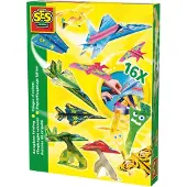 SES Creative - Origami - Avions - - UneTaille - Set de Création