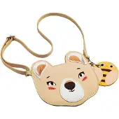 Djeco Sac à Bandoulière - Ours - - UneTaille - Sac à Bandoulière