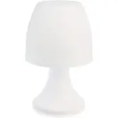 Atmosphera Lampe de chevet LED blanche 19 cm