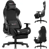 Huzaro Fotel gamingowy Force 5.7 Black, Chaise gaming, Noir