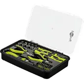 Goobay 77846 Kit d'outils Advanced, 49 pièces - Outils et jeu d'embouts pour les travaux de vissage, de montage et de bricolage