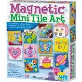 4M Kit de 10 aimants à peindre soi-même - aimant pour réfrigérat - - UneTaille - Set de Création