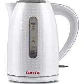 Girmi Bouilloire électrique BL2201 1,7 L 2200 W Gris Blanc