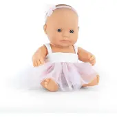 Miniland Poupée fille européenne 21cm - Poupée jouet éducatif