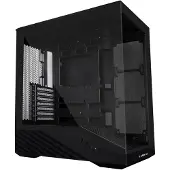 Lian Li Vector V100, Midi Tower, PC, Noir, Transparent, ATX, EATX, Micro ATX, Mini-ITX, Plastique, Acier, Verre trempé, Lecture