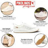Pikolinos Mules homme blanches, taille 41