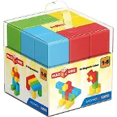 Geomag MagiCube Maternelle - Bâtiment libre, 24 pièces, multicolore
