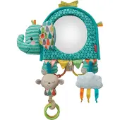 B-Kids Infantino Jeu d'éveil Infantino éléphant miroir pour siège auto
