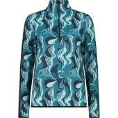 CMP 34l4256 Half Zip Sweatshirt Bleu S Femme
