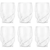 Bodum PAVINA PARIS Lot de 6 verres à double paroi blanc transparent - 270 ml