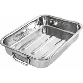 Kruger POÊLE CARRÉE 3 0CM ACIER INOXYDABLE 15130, Poêle + casserole, Argent