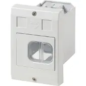 Eaton Boîtier vide à encastrer, avec interrupteur, avec membrane Gris E-PKZ01-G 1 pc