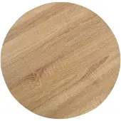 vidaXL Table de bistrot marron clair 60 cm MDF