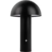 Leitmotiv - Lampe de table Fuego - Noir - Ø15cm Lampe de table - Lampe de chevet, salon, chambre à coucher