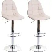 MCW Tabouret de bar -A67 (lot de 2)