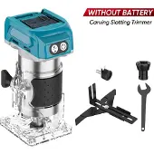 OEM Fraiseuse à bois, moteur sans balais, vitesses réglables, sans batterie