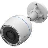 Ezviz Caméra extérieure H3c FullHD, résistante aux intempéries, Wi-Fi, IA, IR, audio, application, 1 pièce.