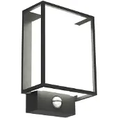 Nordlux Nestor, surface, rectangle, 1 ampoule(s), IP44, noir