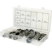 Ks Tools Werkzeuge-Maschinen GmbH Sortiment Verbund-Dichtringe, Ø 6-24mm, 150-tlg (970.0760)