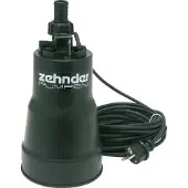 Zehnder Pompe submersible pour eaux usées type FSP 330 à aspiration plate, 1"IG (230 V / 0,33 KW) Débit 5,5 m³/h