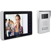 Chacon Videophone 2 fils 7'' - Noir