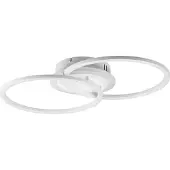 RL Reality Venida Semi-Encastré Led Rond Venida Modern 50 Cm, Blanc Mat 4000k