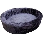 Nobby Lit peluche 90 cm gris