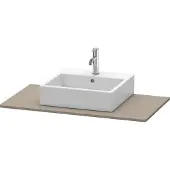 Duravit Console XSquare, 1 découpe, 1000x16x550mm, XS060E09090