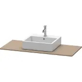 Duravit Console XSQUARE avec découpe 16x1200x550mm lin