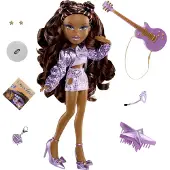 Bratz Poupée Bratz Pop Starz - Sasha, poupée de mode, pour filles, à partir de 6 ans, convient aux garçons et aux filles, multicolore