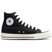 Converse Chuck Taylor Throw Back Hi, modèle A19079C, couleur noire – Taille 10 UK - 44 EU - 10M/12F US / Noir