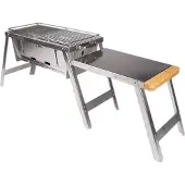 Ridgemonkey Grilla Firepit Edition Barbeque Argenté
