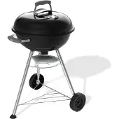 Weber Compact Kettle Holzkohlegrill 47 cm Black