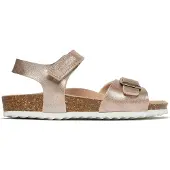 Geox Sandales plates J ADRIEL GIRL filles - Doré - 31