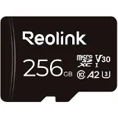 Reolink Carte mémoire MicroSDXC, classe 10 U3 TF carte mémoire, compatible avec les caméras de surveillance , 256GB