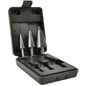GEKO Mèches coniques 3-30 mm, set de 3 G38572