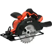 YATO Scie circulaire sans fil 165 mm 18 V (sans batterie)