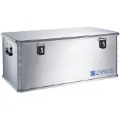 Zarges Caisse aluminium Maxi L900xl500xH370mm 135l avec fermeture à clapet - 40863