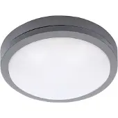 Solight Gris LED plafonnier/mural 230mm 20W IP54 WO781-G